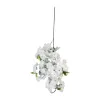 White artificial cherry blossom branches, artificial Marigold micro-landscape plant blind box, artificial flowers Item Picture